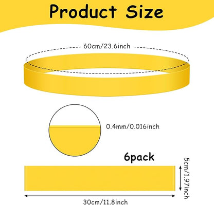 6 Pack Chair Bands for Kids with Fidgety Feet, ADHD Tools for Kids, ROOKEA Sensory Room Must Haves for Adhd Kids Fidget Chair Bands Autism Classroom Must Haves ADHD Tools for Classroom Home Chairs