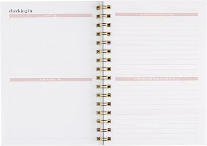 Erin Condren Inspired Collection - A5 Gratitude Journal - Coiled Binding- Inspired