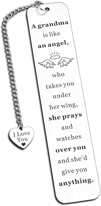 Grandma Christmas Gifts, Grandma Gifts, Grandma Birthday Gifts, GiGi Gifts for Grandma, Bookmark Gifts for Grandma Unique, Great Grandma Gifts,New Grandma Gifts,Mothers Valentines Day Gift for Grandma