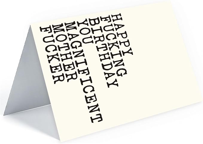 Hqulpr-Funny Rude Birthday Cards For Men, Birthday Cards For Men Funny Unique, Funny Adult Birthday Cards For Men, Funny Happy Birthday Card For Best Friend, Him, Brother, Husband