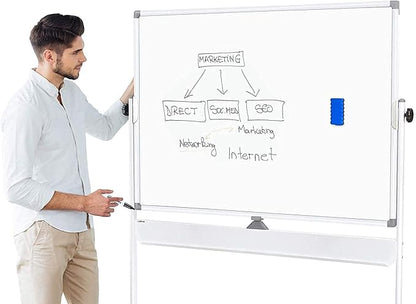 Chisel Tip Dry Erase Markers, 72 Pack Black Marker, Low-Odor White Board Markers, Office & School Supplies