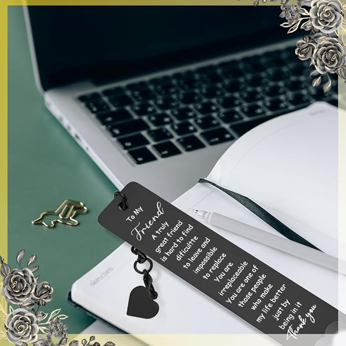 Librarian Gifts for Friends Book Lovers Cute Bookmark for Women Friends Book Lovers Unique Bookmarks Gift for Women Friends Book Lovers Book Markers for Reading for Women Friends Book Lovers WB101