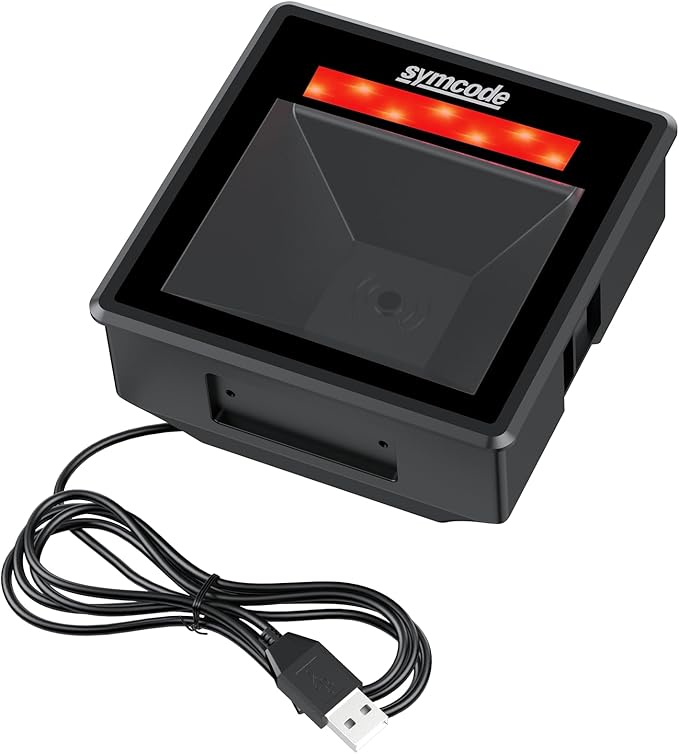 2D Embedded Barcode Scanner, Symcode 1D 2D QR Code Scanner with Auto Sensing Cell Phone Computer Screen Scan for Access Control,Locker Scan Code Payment etc