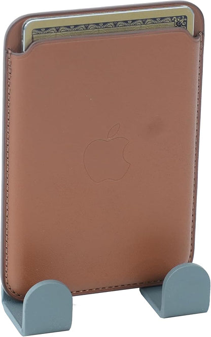 Apple Wallet Wall Mount - Wallet and Key Magnetic Steel Mounting Bracket Phone Wall Holder for Iphone and Mag Safe Accessory