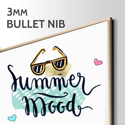 STATIONERY ISLAND Chalk Pens for Blackboard, Liquid Chalk Markers for Chalkboard and Glass, Wipeable Chalk pens for Window Drawing,8 Colours