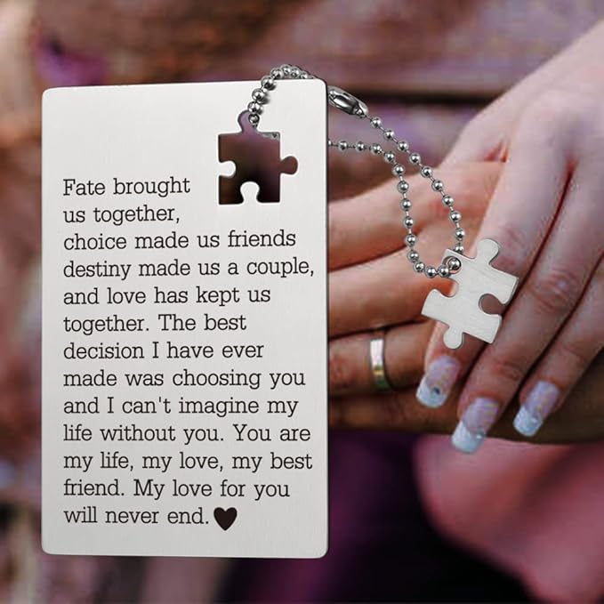 llxxeyopqdxz Husband Birthday Card From Wife, Wallet Insert Card, Anniversary Valentine Gifts for Men or Women, Love Gift for Him, Her, Boyfriend, Girlfriend, Birthday Gifts for Wife Husband