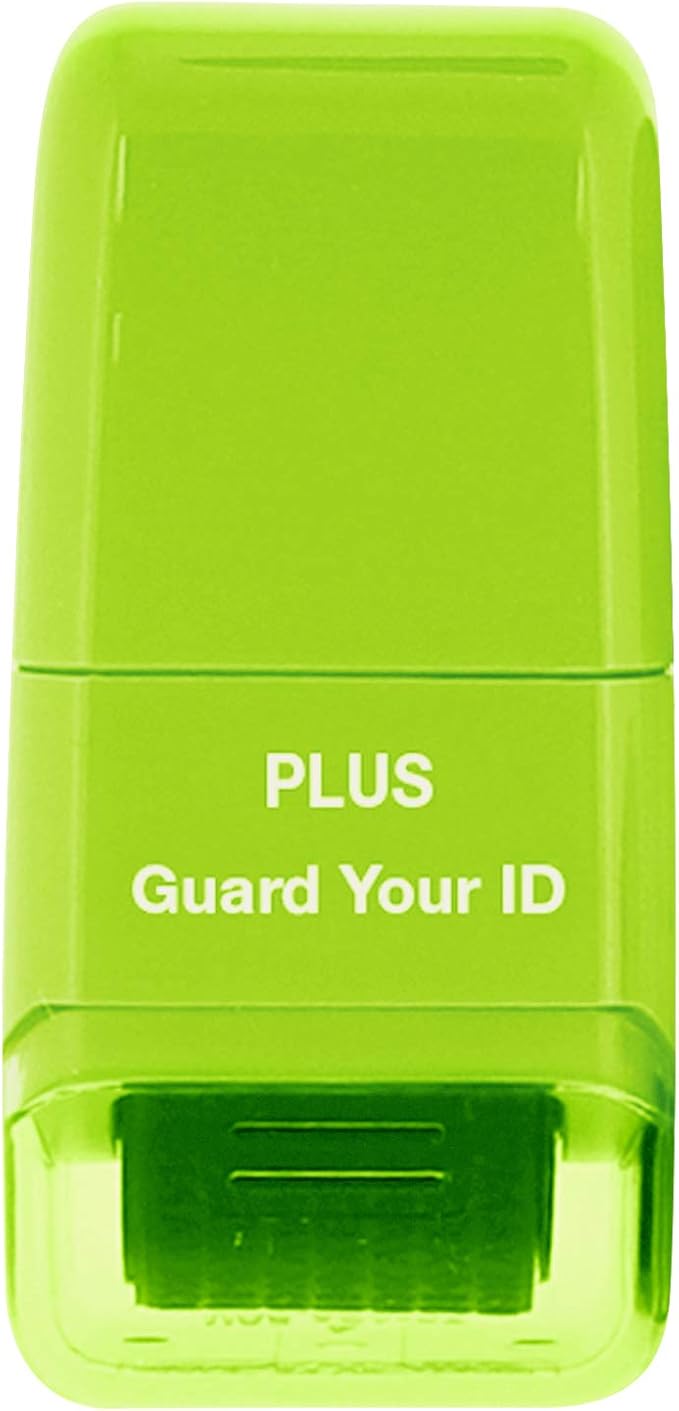 Guard Your ID Roller Identity Security Stamp Roller (Green) IS-520CM
