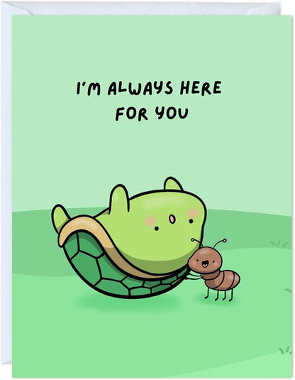 Get Well Soon Card, Here For You Card, Support Card, Mental Health, Disease, Parenthood, Adulthood (I'm Always Here For You)