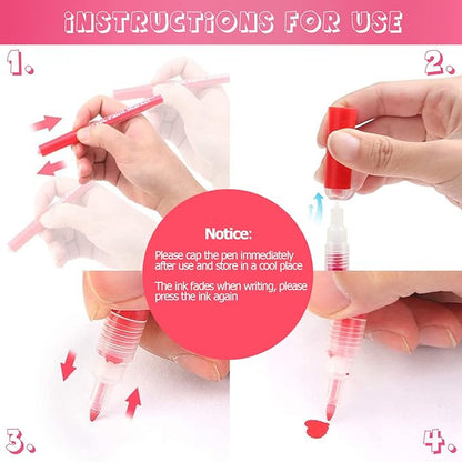 SMOOTHERPRO Acrylic Paint Markers Rock Painting 24 Colors Water-Based Pens 0.7mm Extra Fine Tip for Adults Stone Canvas Ceramic Decorating (HAPM24)