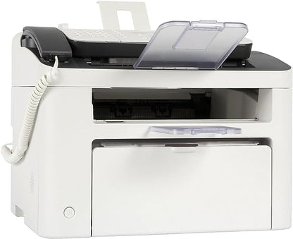 Canon FAXPHONE L100 - Monochrome Laser Fax with Copier, 30 Sheet Auto Document Feeder, 1 Year Limited Warranty, 19 PPM, White