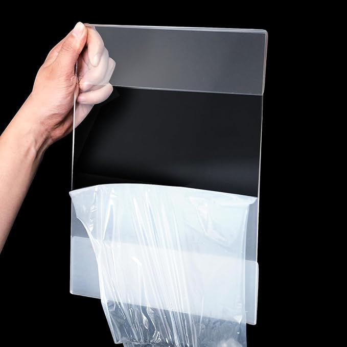 Clear Acrylic Window Sign Holder with 28 Suction Cups, 8.5 x 11 Inches - Wall Mount Advertising Frames for Glass Doors - Perfect for Malls, Offices, Homes, Stores, and Restaurants (6 Pack)