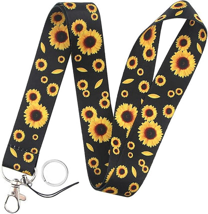 Yiflin Cute Neck Lanyard for Keys, Wallet, Id Card Holder, Cool Keychain Lanyard for Women, Men, Teacher