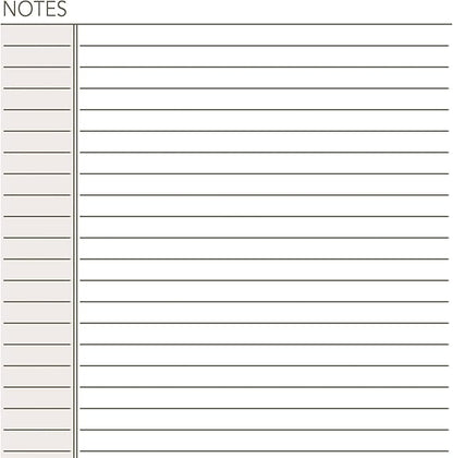 AT-A-GLANCE Day Runner Notes Pages, 87228 DAY-TIMER, Refill, Loose-Leaf , Undated, for Planner, 5-1/2" x 8-1/2", Size 4, 30 Sheets/Pack (011-200)