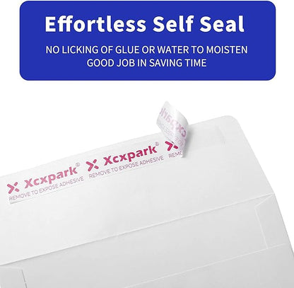 120 Qty Printable A4 Invitation Envelopes 4.25 x 6.25 Cards, Self Seal 120GSM white Paper Envelopes for Invitations, Papers, Photos, Documents, Wedding, Baby Shower, Easy to Seal and Peel
