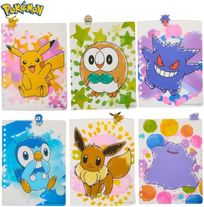 Innovative Designs Pokémon Tab Journal Notebook for Kids, Spiral Bound, 144 Lined Pages, 8 x 7 inches