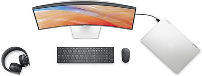 Dell S3222HN Curved Monitor - 31.5-inch FHD (1920x1080) 75Hz 4Ms 1800R Curved Display, HDMI Connectivity, AMD FreeSync Technology, Tilt Adjustability - Silver