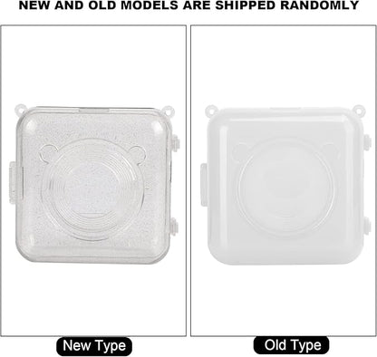 ASHATA Transparent Case for PeriPage Mini Pocket, Shockproof Pocket Printer Protective Shell for Peripage Pocket Thermal Printer (Transparent)