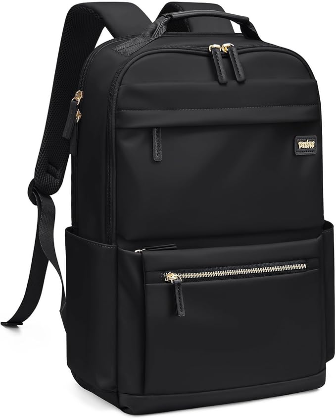 Laptop Backpack Work Bag: Fashion Travel Backpack for Women Fits 15.6 Inch Laptop Water Resistant Computer Backpack for College Teacher Nurse Business Large Capacity Casual Daypack