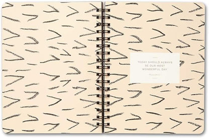 Compendium Spiral Notebook - Go out there and do something remarkable. — A Designer Spiral Notebook with 192 Lined Pages, College Ruled, 7.5”W x 9.25”H