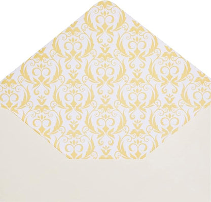 90 Pieces Stationery Paper Set for Love Letter, Party Invitations (60 Vintage-Style Sheets + 30 Envelopes)