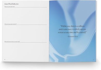 Switch Research Calm Planner (Boundaries) - Psychologist-Developed 31-Day Guided Journal to Banish Stress & Find Your Calm - Daily Journal With Prompts & Techniques for Maintaining Your Boundaries