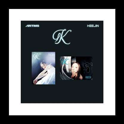 HEEJIN K 1st Mini Album CD+Booklet+Special Class objekt+Sticker+Folded Poster on Pack+Clear photocard+Photo Stand+Tracking Sealed (Random Version)