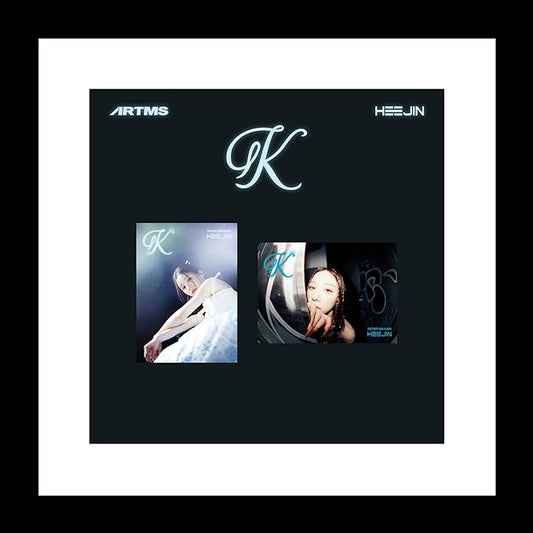 HEEJIN K 1st Mini Album CD+Booklet+Special Class objekt+Sticker+Folded Poster on Pack+Clear photocard+Photo Stand+Tracking Sealed (Random Version)