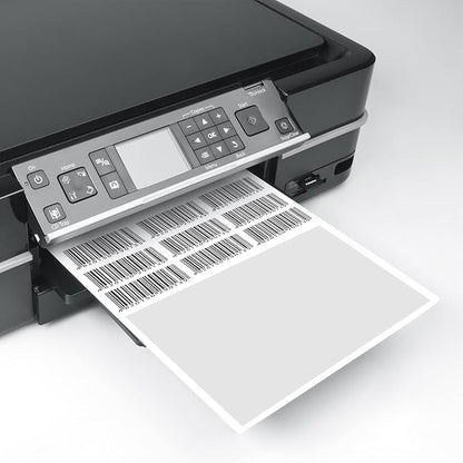 1" x 2-5/8" Address Labels 1500 labels sticker paper for Laser/Ink Jet Printer mailing labels 8.5"×11" white 30 per sheet