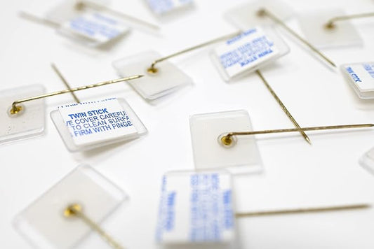 Partition Pins | Cubicle Pins | Office Cubicle Decor Pins - Value Pack of 50 Fabric Pins for Furniture, Office Signs, and Fabric Mounting - Made in The USA