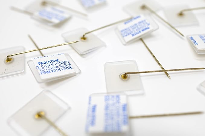 Partition Pins | Cubicle Pins | Office Cubicle Decor Pins - Value Pack of 50 Fabric Pins for Furniture, Office Signs, and Fabric Mounting - Made in The USA