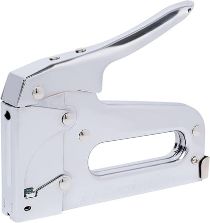 Arrow T50 Heavy Duty Staple Gun for Upholstery, Wood, Crafts, DIY and Professional Uses, Manual Stapler Uses 1/4”, 5/16”, 3/8", 1/2", or 9/16” Staples