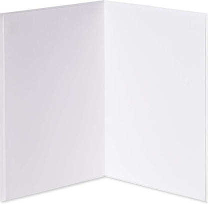 Papyrus Blank Thank You Card (Painterly Wreath)