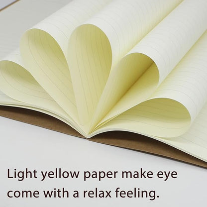 12 Pack 8.5x11 inch Large Lined Notebook Journals Bulk, 32 sheets / 64 Pages, Sketchbook Composition Notebook Journals Subject Notebooks Planner for College Students Office