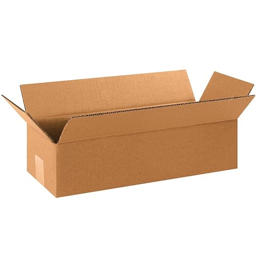 AVIDITI 16 x 6 x 4 Corrugated Cardboard Boxes, Long 16"L x 6"W x 4"H, Pack of 25 | Shipping, Packaging, Moving, Storage Box for Home or Business, Strong Wholesale Bulk Boxes