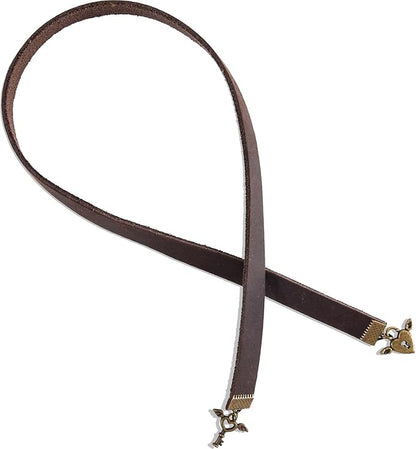 Bookmarks, Handmade Retro Lovers Love Lock Bookmark with Long Leather Straps, Elegant Reading Companion for Readers and Book Lovers (Style 21)