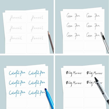 2"×4" shipping labels 300 labels sticker paper for Laser/Ink Jet Printer mailing labels 8.5"×11" white 10 per sheet