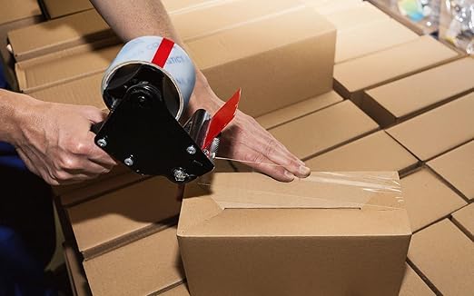 Heavy Duty Packing Tape Refill, 1.88 Inch x 60 Yards, 36 Rolls, 3" Core, Packing, Shipping and Mailing, Strong Seal on All Box Types (36 Pack, Clear)