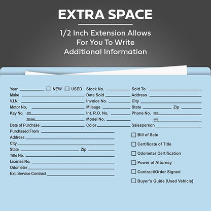 Heavy Duty Deal Jackets - Blue (100 Shrink Wrapped)