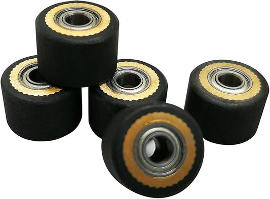 5pcs HQ Pinch Roller for Roland GCC LiYu RABIT Pcut Mimaki Graphtec Iolion Cutter Plotter 4x10x16