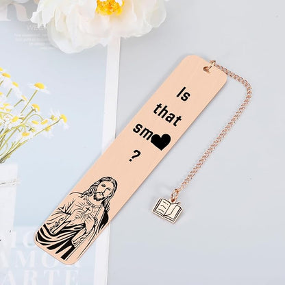 is That Smutt Jesus Bookmark Easter Gifts for Women Smuttt Bookmarks Smutt Book Lover Gifts Book Marks for Reading Women Christmas Gifts for Adult Gag Gifts Bookmarks for Book Lovers Reading Gift