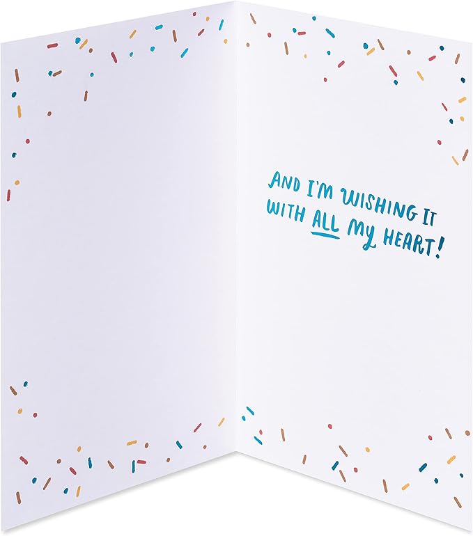 American Greetings Half-Birthday Card (All My Heart)