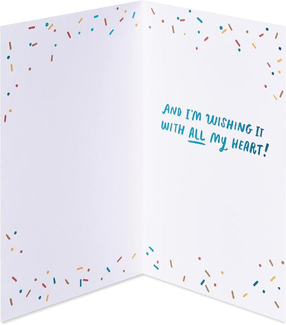 American Greetings Half-Birthday Card (All My Heart)
