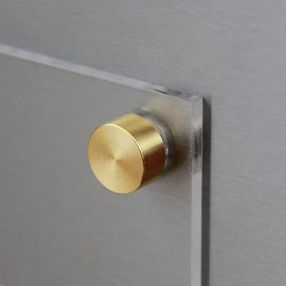 Magnetic Acrylic Weekly Calendar for Fridge, Weekly Meal Planner with Notes, Includes 4 Magnetic Wet-Erase Markers for Refrigerator, 9" X 12" | Gold Hardware