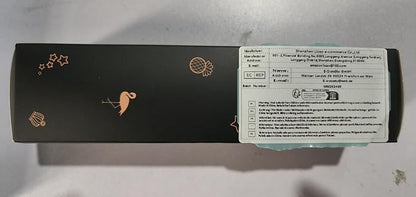 WEMATE 8Pcs Ballpoint Pens Set Metal Crystal Diamond Pen Glitter Pen for Journaling Black Pen Bling in Black & Blue Ink Pretty Cute Pens Fancy Pens Gifts for Women Wedding School Office Desk(Black)