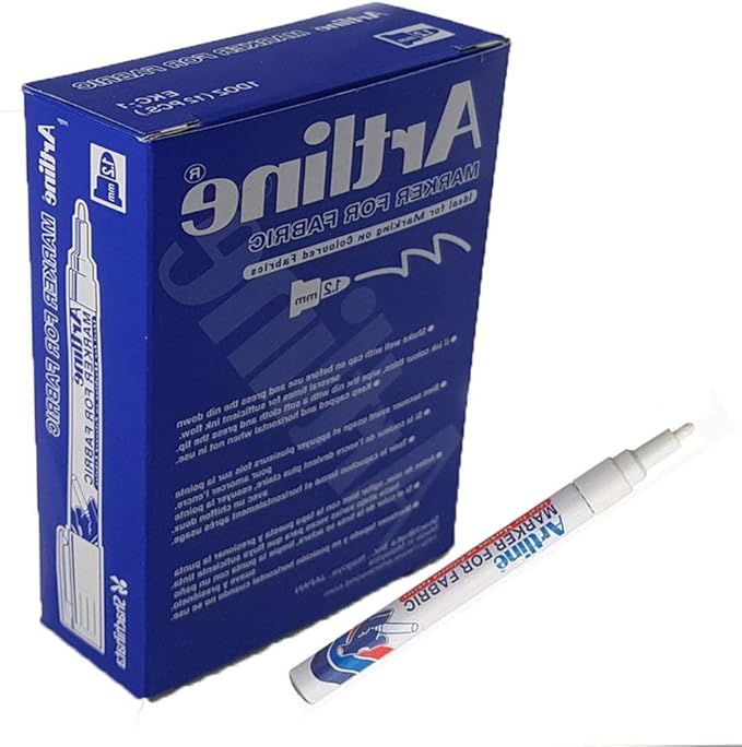 artline White Fabric Marker (1 Marker)