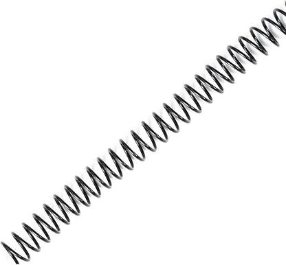 TOTiyea 100 Pack Plastic Spiral Binding Coils,8mm(5/16") Binding Spirals,40 Sheet Capacity,4:1 Pitch, Black