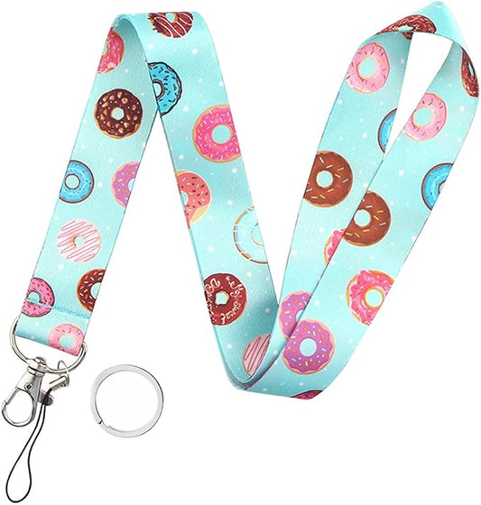 Yiflin Cute Neck Lanyard for Keys, Wallet, Id Card Holder, Cool Keychain Lanyard for Women, Men, Teacher