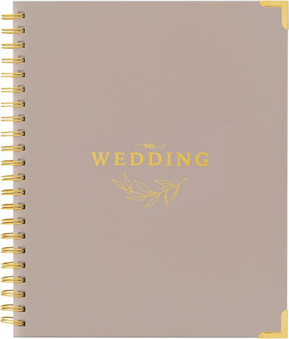 Your Perfect Day Wedding Planner for Bride - Wedding Planning Book and Organizer - Bridal Wedding Planner Notebook & Binder with Checklist & Countdown Calendar (Meadow Gold)