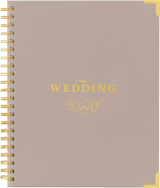 Your Perfect Day Wedding Planner for Bride - Wedding Planning Book and Organizer - Bridal Wedding Planner Notebook & Binder with Checklist & Countdown Calendar (Meadow Gold)
