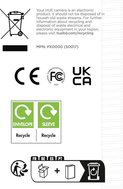 HUE HD Pro Flexible USB Video and Document Camera/Visualiser (Red Camera with White Carry Case)